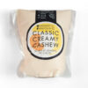 Classic creamy cashew vegan cheese by Mouse's Favourite packaging photographed from the front to show the front label information