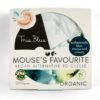 True Blue vegan cheese by Mouse's Favourite packaging photographed from the front to show the front label information